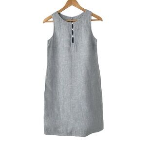 Island Company 100% Linen, Castaway Shift Dress, XS